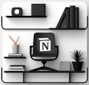 Favicon for Notion Workspaces website.